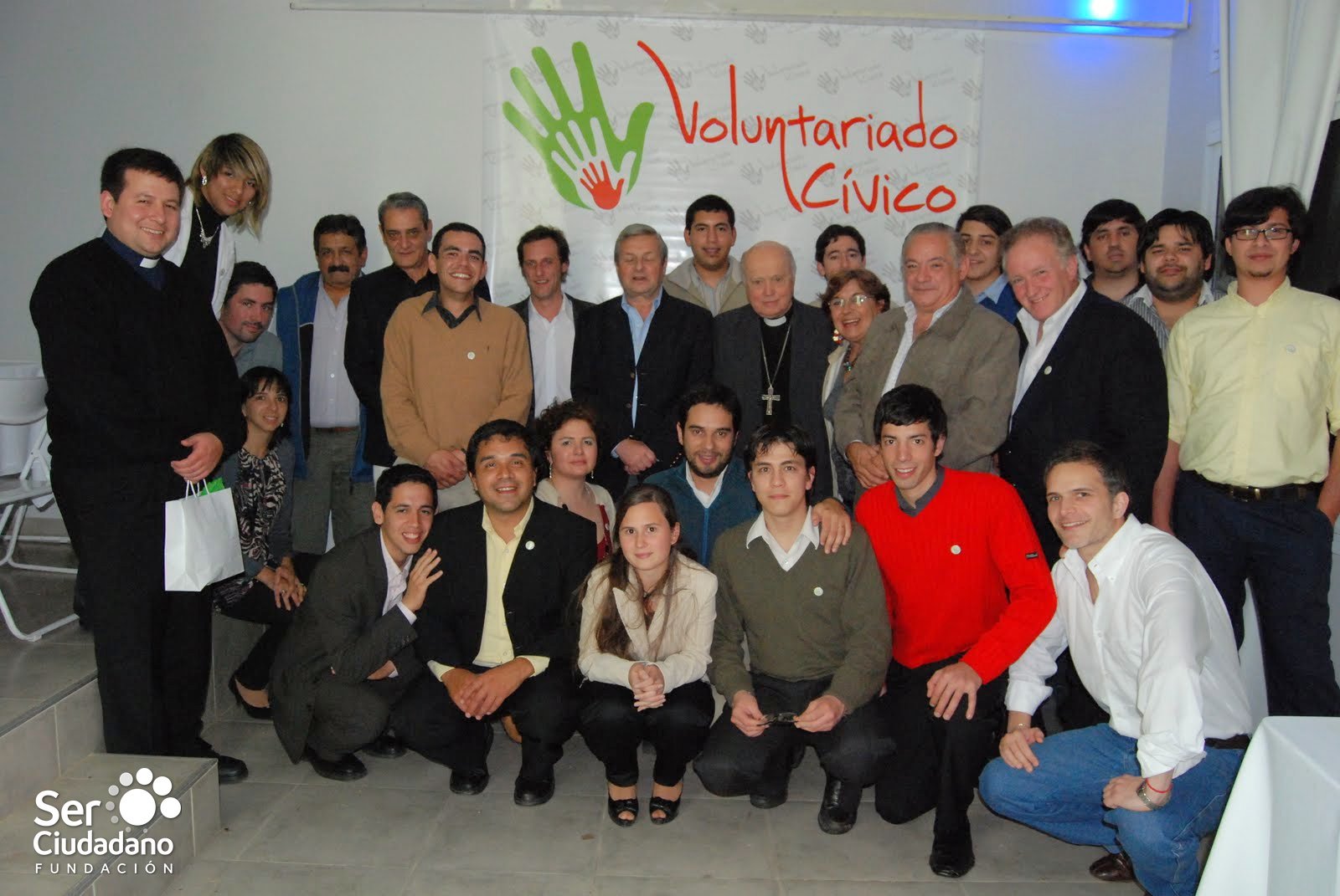 Participantes de una actividad de la Fundación Ser Ciudadano